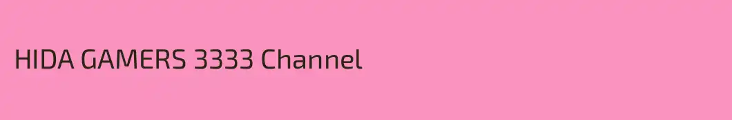HIDA GAMERS 3333 Channel